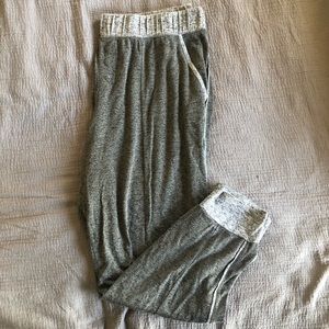 Gray Lane Bryant Cacique Jersey Knit Sleep Jogger